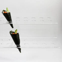 Buffet Display 2-Tier Canape Cone Tray For 40 Cones 7 Buffet Display 2-Tier Canape Cone Tray For 40 Cones -Home Kitchen buffet tray edge