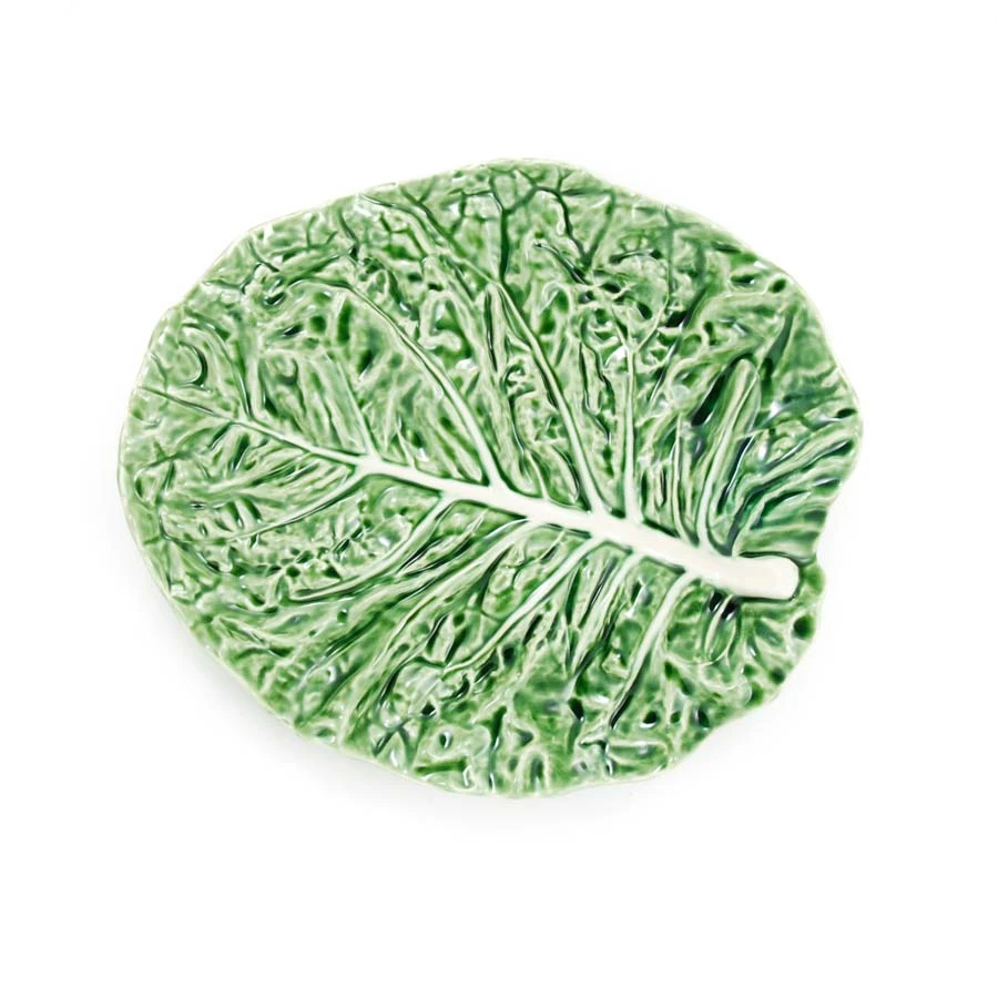 Bordallo Pinheiro Cabbage Leaf Oval Platter 5 Bordallo Pinheiro Cabbage Leaf Oval Platter - Image 3