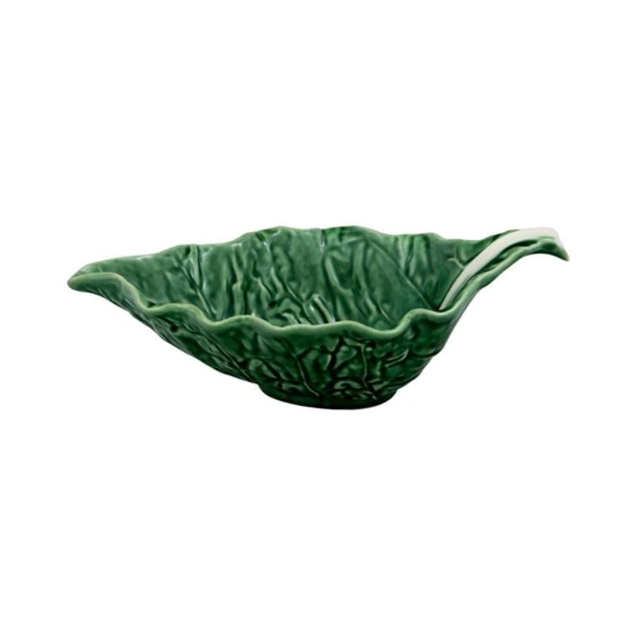 Bordallo Pinheiro Cabbage Sauceboat 3 Bordallo Pinheiro Cabbage Sauceboat