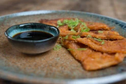 Chouseki Blue Gold Plate 28.5cm Dia X 3.5cm 11 Chouseki Blue Gold Plate 28.5cm Dia X 3.5cm -Home Kitchen chouseki blue gold plate korean kimchi pancake side