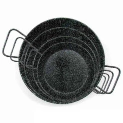 Enamelled 4 Person Paella Pan 26cm 5 Enamelled 4 Person Paella Pan 26cm -Home Kitchen enamelled paella sizes 1