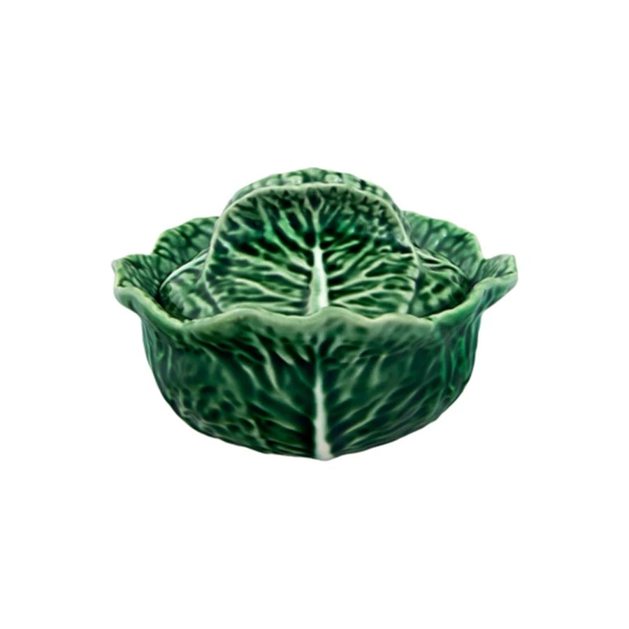 Bordallo Pinheiro Individual Cabbage Leaf Tureen, 400ml 3 Bordallo Pinheiro Individual Cabbage Leaf Tureen, 400ml