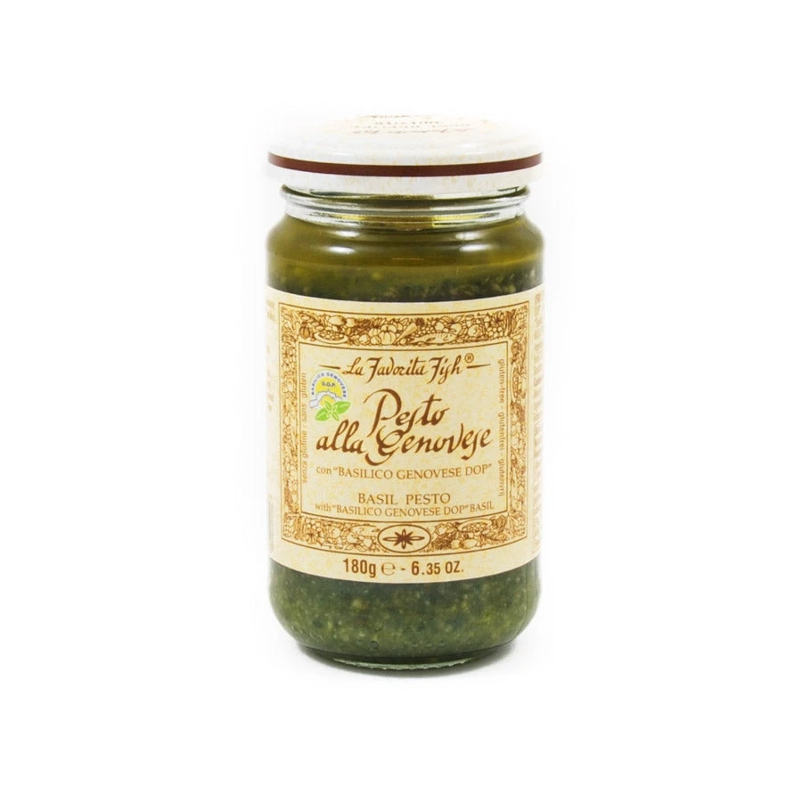 La Favorita Pesto With Genovese Basil DOP 3 La Favorita Pesto With Genovese Basil DOP