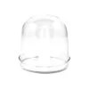 2 X Large Domed Glass Cloche - 11cm Dia -Home Kitchen large domed glass cloche