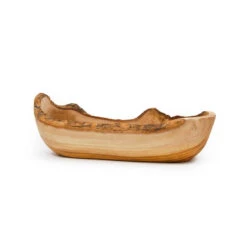 Olive Wood Rustic Serving Bowl 27cm -Home Kitchen olive wood rustic serving bowl small 1