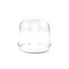 4x Small Domed Glass Cloche - 8cm Dia 2 4x Small Domed Glass Cloche - 8cm Dia -Home Kitchen small domed glass cloche
