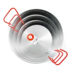 Paella Pan, 4-Person 26cm Dia 7 Paella Pan, 4-Person 26cm Dia -Home Kitchen steel paella template