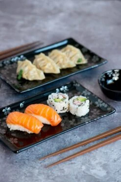Kuro Hana Sushi Serving Set 10 Kuro Hana Sushi Serving Set -Home Kitchen sushi set black nigiri portrait large 9f81a770 2547 46f3 89f8 d87667576705